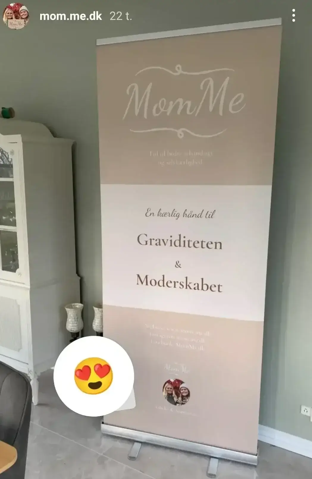 Få lavet en roll-up hos PernilleSofie.dk